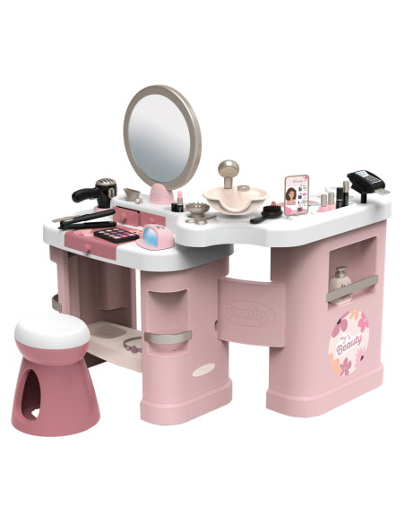 SMOBY Centrum małej stylistki BEAUTY + 26 akcesoria Fryzjer i kosmetyczka