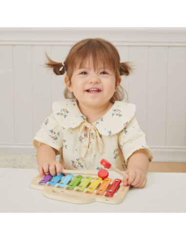 VIGA Cymbalki Drewniany Ksylofon – Odkryj Muzyczny Talent Swojego Malucha!