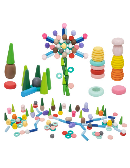 VIGA Klocki Nature Treasures Układanka