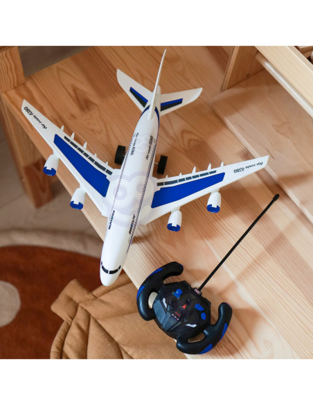 WOOPIE Niebieski Zdalnie Sterowany Samolot Pasażerski Airline