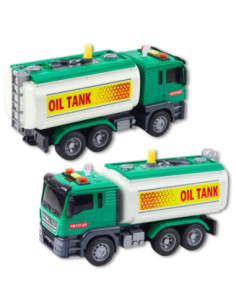 WOOPIE Ciężarówka Cysterna Na Wodę Dźwięk Światła 1:14 2
