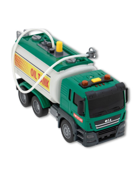WOOPIE Ciężarówka Cysterna Na Wodę Dźwięk Światła 1:14