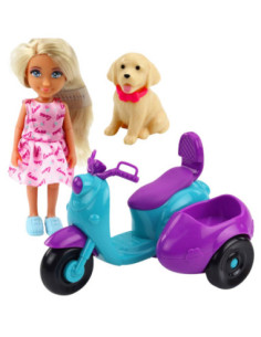 WOOPIE Laleczka na Skuterze z Pieskiem 2