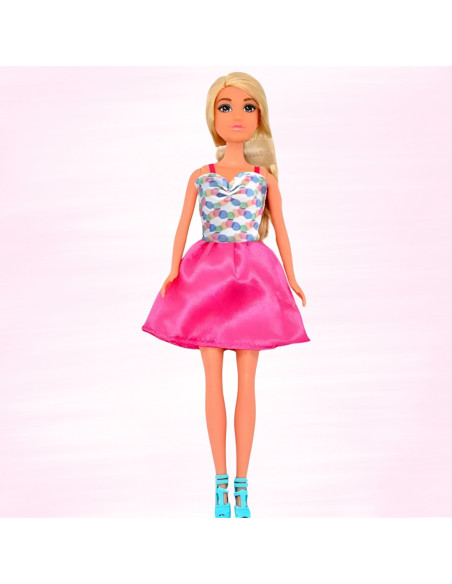 WOOPIE Lalka Mama Bobas Krzesełko do Karmienia Zestaw Akcesoria