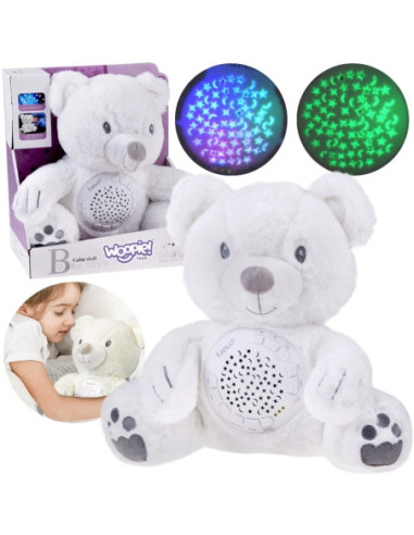 WOOPIE BABY Przytulanka Miś z Projektorem Uspokajacz 15 Melodii