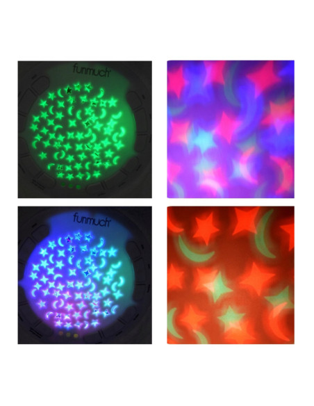 WOOPIE BABY Przytulanka Miś z Projektorem Uspokajacz 15 Melodii