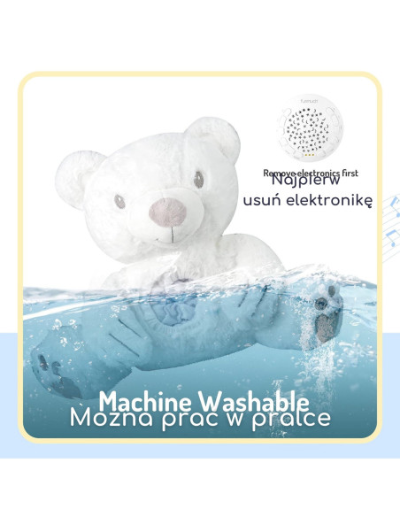 WOOPIE BABY Przytulanka Miś z Projektorem Uspokajacz 15 Melodii