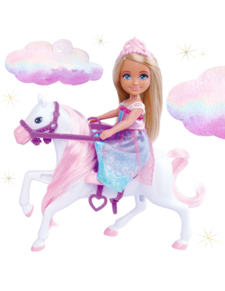 WOOPIE Zestaw Lalka Księżniczka z Koniem