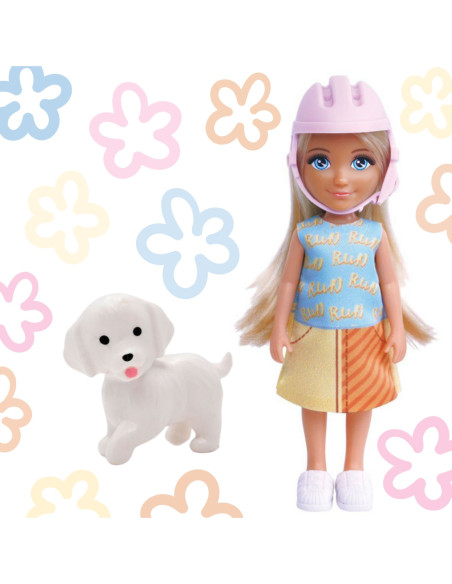 WOOPIE Laleczka z Pieskiem i Hulajnogą
