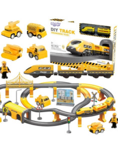 WOOPIE Kolejka Elektryczna Pendolino Zestaw 92el.