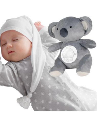 WOOPIE BABY Przytulanka Miś Polarny z Projektorem Uspokajacz 15 Melodii