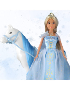 WOOPIE Lalka Lodowa Księżniczka Lily i Magiczny Powóz Karoca Akcesoria 2