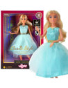 WOOPIE ROYAL Lalka Lily 30 cm Długie Blond Włosy Elegancka Turkusowa Sukienka