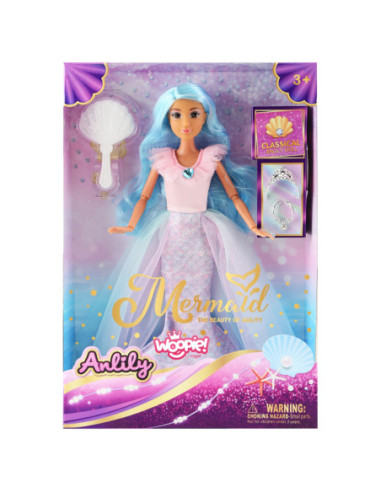 WOOPIE ROYAL Lalka Lili - Syrenka z Akcesoriami Morska Przygoda
