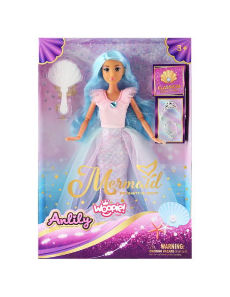 WOOPIE ROYAL Lalka Lili - Syrenka z Akcesoriami Morska Przygoda