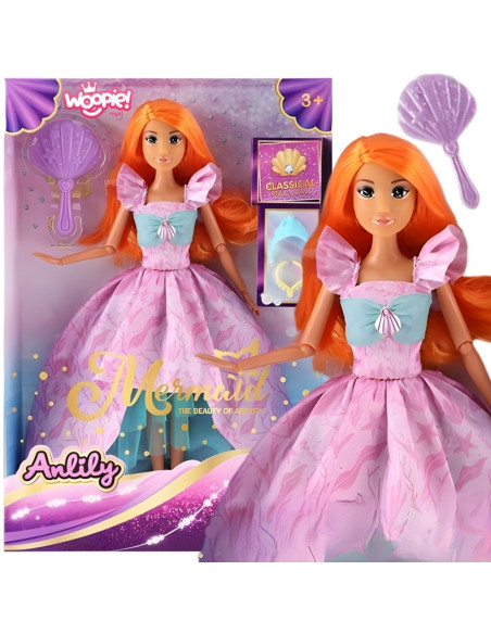 WOOPIE ROYAL Lalka Lili Księżniczka z Akcesoriami – Idealny Prezent Dla Małej Księżniczki