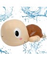 Woopie Turtle Swimming Wind-Up Bath Toy Pink