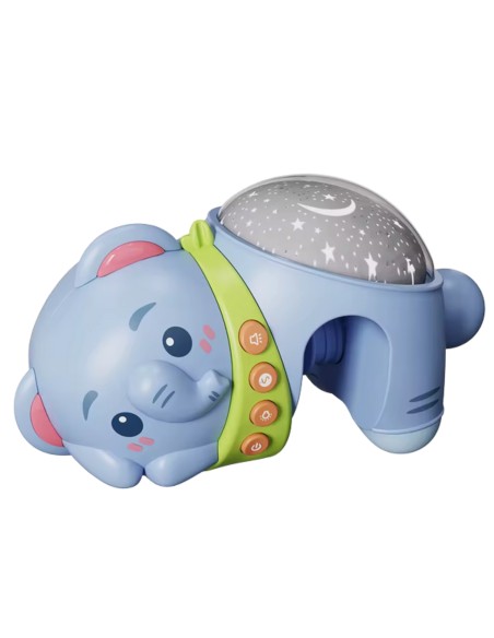 Elephant projector with melodies and a night light, sleep aid for children, Woopie
