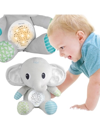 Elephant Projector Cuddly Toy WOOPIE – Soothing Toy 12 Melodies 0+