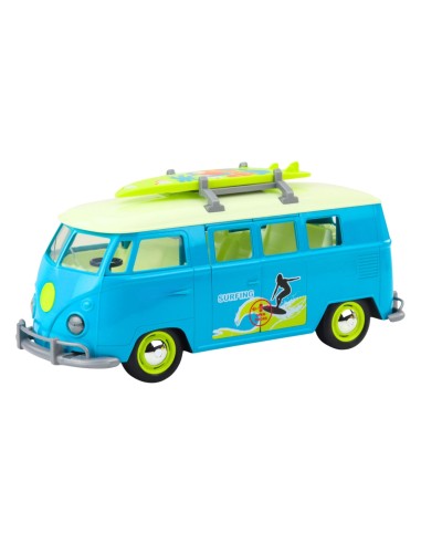 Classic Bus Surfing Van Red 1:14 TOY STAR – Light and Sound