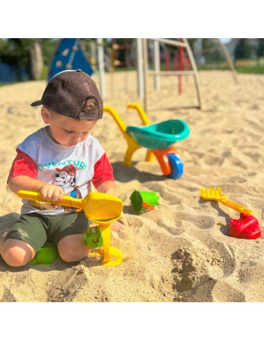 WOOPIE Garden Wheelbarrow Sand Set 10 pieces - outdoor fun