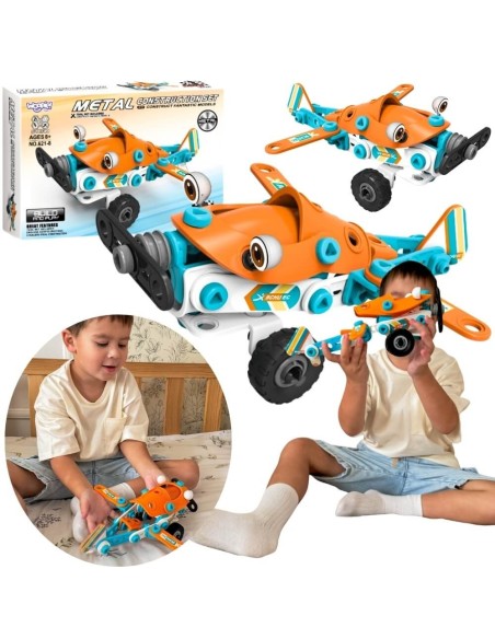 WOOPIE Plane STEM Building Blocks Kit – Creative Fun