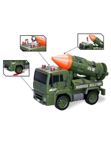 WOOPIE Zestaw Pojazdów Wojskowych z Wyrzutnią Czołg Helikopter 4SZT