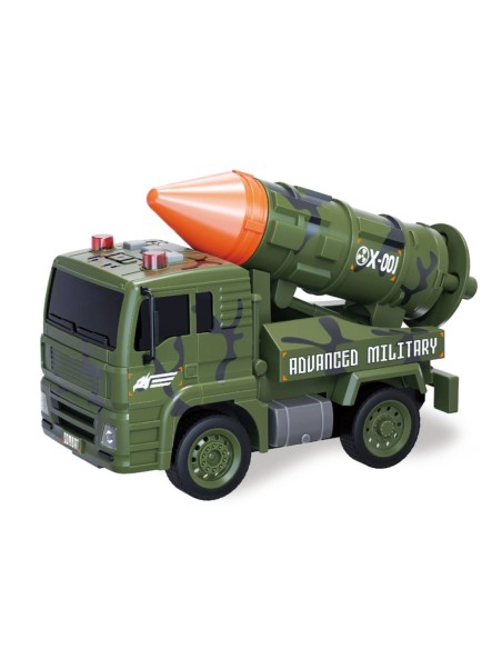 WOOPIE Zestaw Pojazdów Wojskowych z Wyrzutnią Czołg Helikopter 4SZT