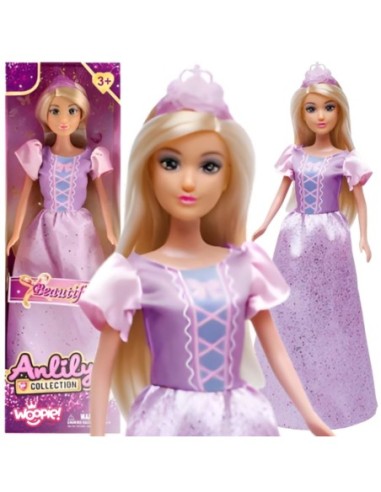 WOOPIE ROYAL Lalka Modowa LILY Piękna Księżniczka z Koroną