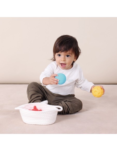 TOOKY TOY Box Pudełko XXL Montessori Edukacyjne 6w1 Sensoryczne5-6 Mies