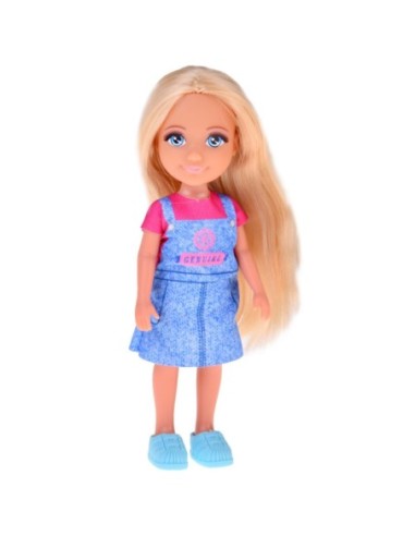 WOOPIE ROYAL Lalka Niki Zestaw z Koniem Samochodem i Przyczepą