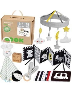 WOOPIE GREEN Pudełko XXL Montessori Sensoryka i Edukacja 7w1