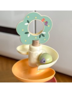 WOOPIE GREEN Drewniany Tor Kulkowy z Efektami Dźwiękowymi 2