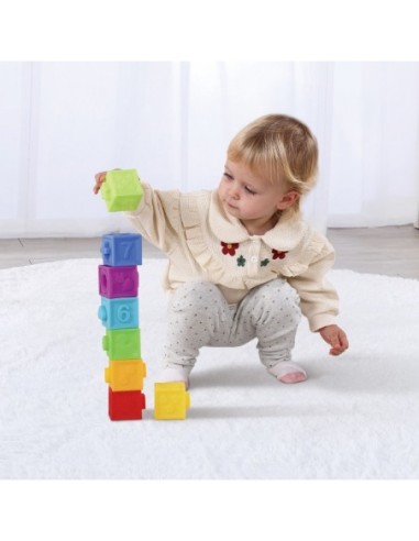 TOOKY TOY Box Pudełko XXL Montessori Edukacyjne 6w1 Sensoryczne 7-8 Mies