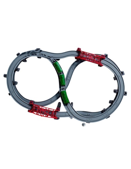 WOOPIE Pociąg Elektryczny Cargo Kolejka Zestaw z Akcesoriami