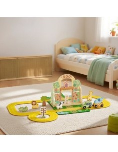 TOOKY TOY Zestaw Mini ZOO Przenośny Zestaw Torba Zwierzęta 2