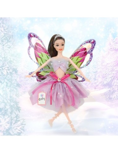 WOOPIE ROYAL Lalka Emi Wróżka z Kolorowymi Skrzydłami i Balonami