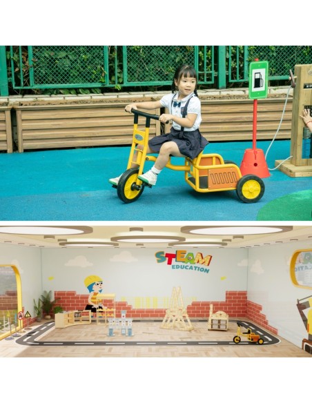 CLASSIC WORLD Rowerek Trójkołowy Pojazd Truck Dla Dzieci od 3 lat