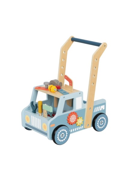 TOOKY TOY Drewniany Chodzik Samochód Mini Warsztat STEM