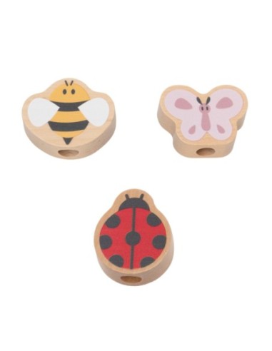 VIGA PolarB Drewniane Kolorowe Koła Zębate Montessori