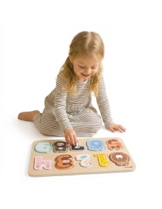 CLASSIC WORLD Wooden Montessori Numerical Puzzle 11 pcs.