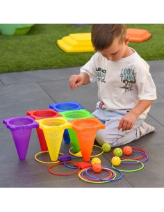 WOOPIE Zestaw Gier Ogrodowych 3w1 2