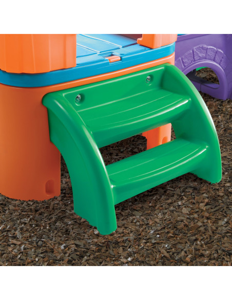 STEP2 MOST Z TUNELEM Plac Zabaw Zjeżdżalnia