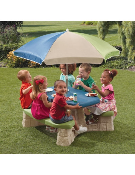 STEP2 Stół Piknikowy z Parasolem