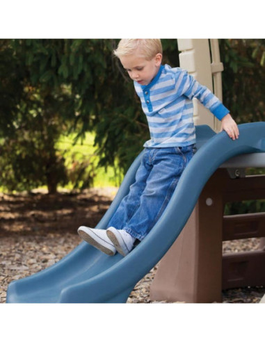 Step 2 Wieża z Huśtawkami Plac Zabaw zjeżdżalnia