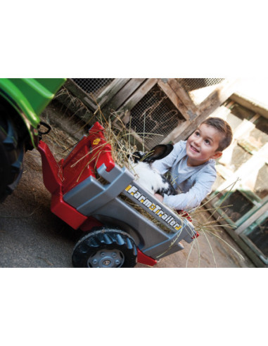 Rolly Toys Przyczepa Farm Czerwona