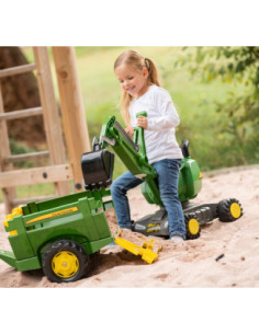 ROLLY TOYS Koparka samobieżna John Deere 2