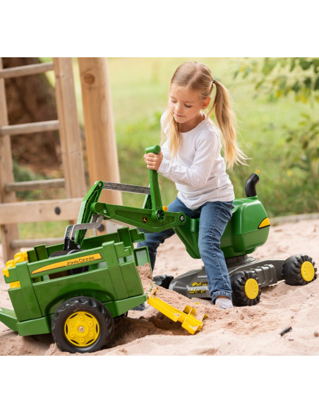 ROLLY TOYS Koparka samobieżna John Deere