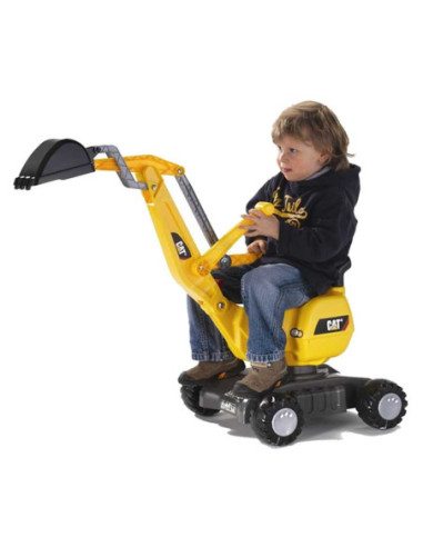 Rolly Toys Koparka CAT żółta obrotowa