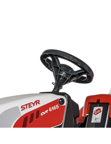 Rolly Toys Traktor na pedały Kid Steyr z przyczepą